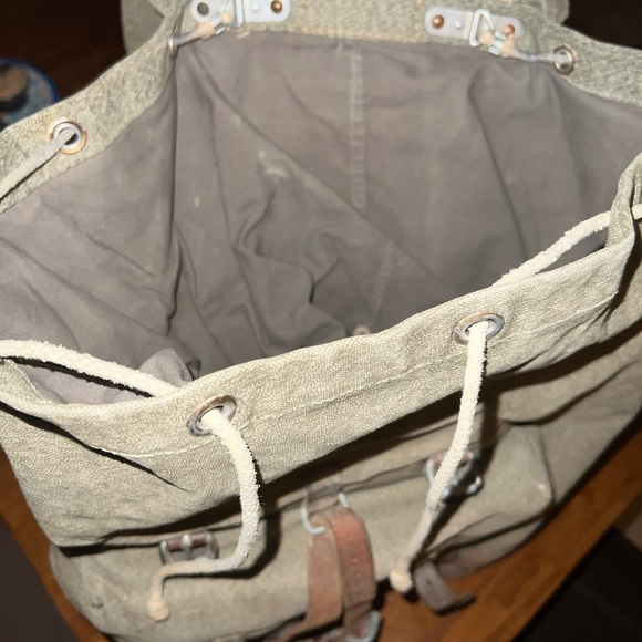 Jerry Seinfeld Vintage Military UNIQUE history Rucksack Memorabilia Bag - Picture 11 of 16